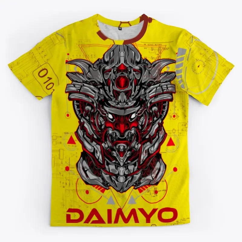 Gamer Level Daimyo ACG Red/Yellow